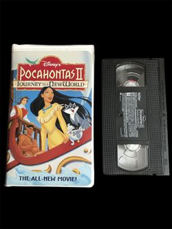 1998 POCAHONTAS II Journey to a New World Walt Disney VHS 12743