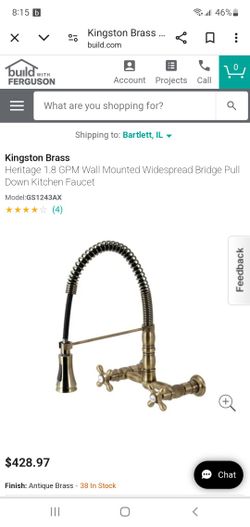 Kingston Brass  Faucet (Wall Mount)