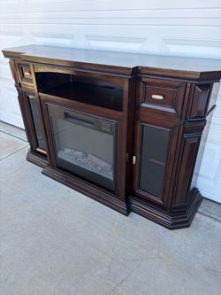 Electric Fireplace TV Stand Console