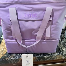 Purple arctic cooler bag