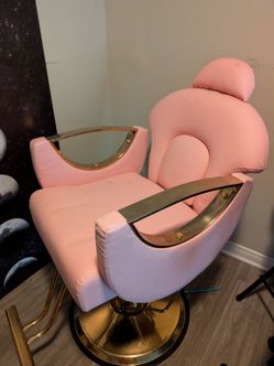 Barber chair 💕🩷💈