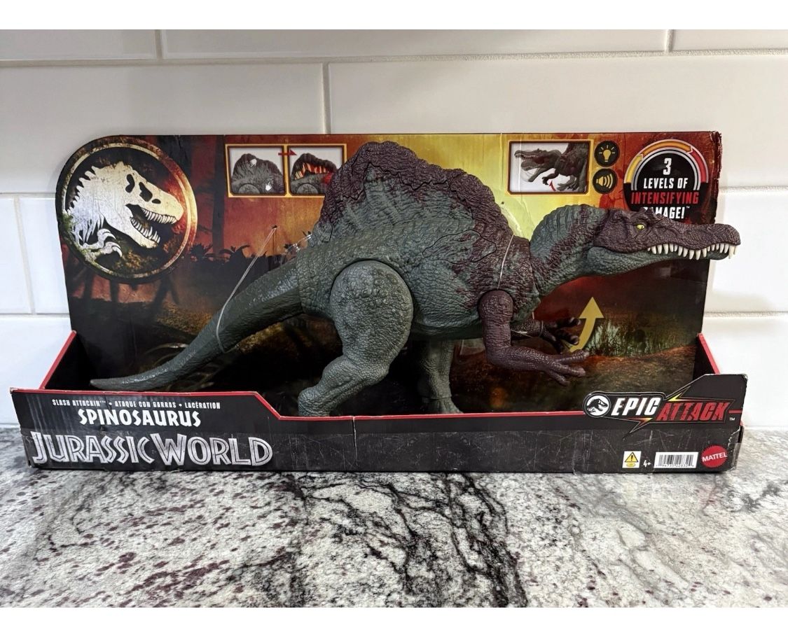 Jurassic World Epic Attack Spinosaurus Dino - Main Image