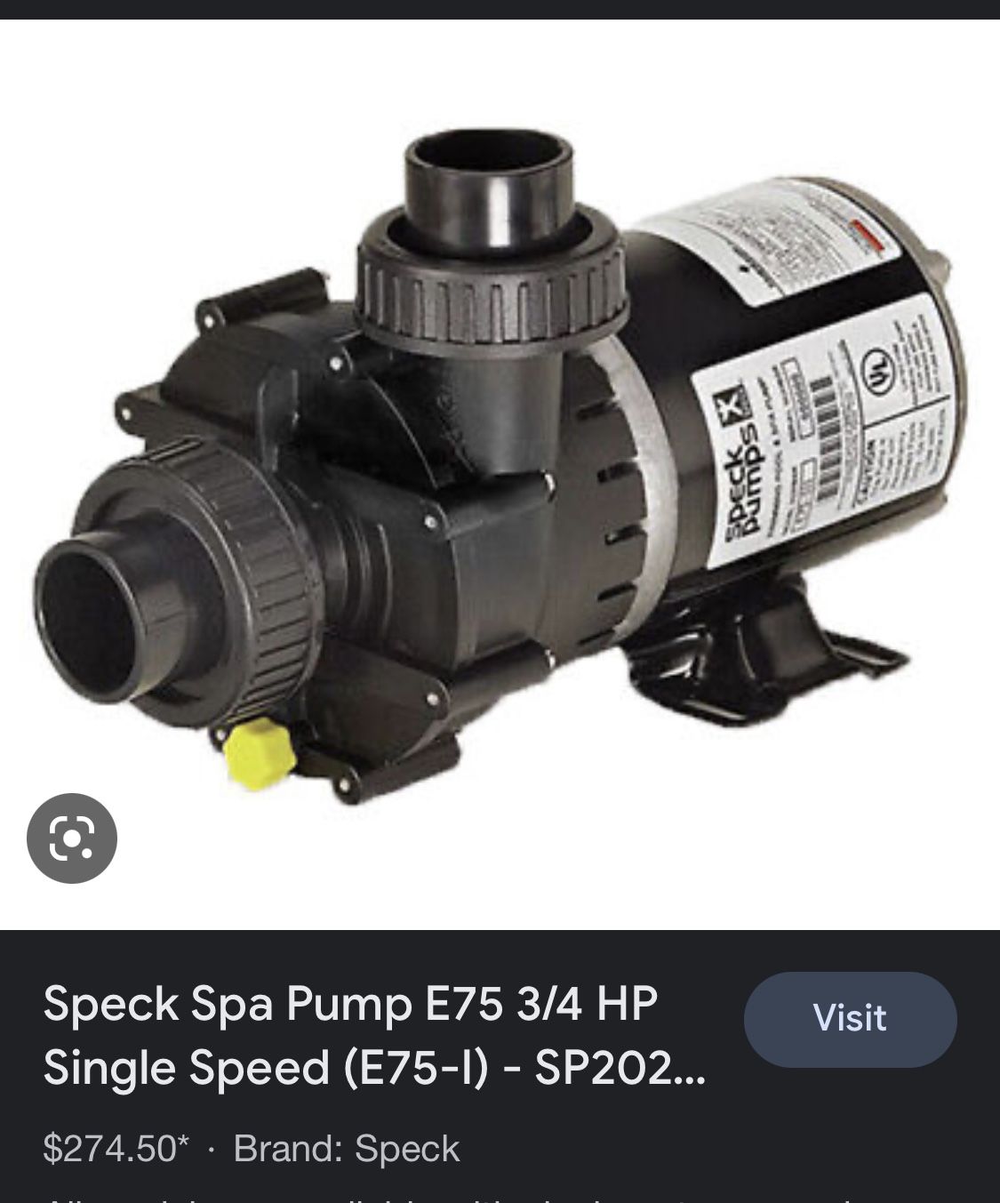Spa , Fountain Pump 