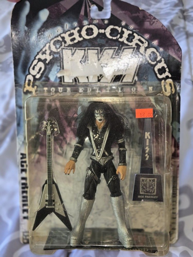 KISS Tour Edition Psycho Circus ACE FREHLEY Action Figure McFarlane 1998