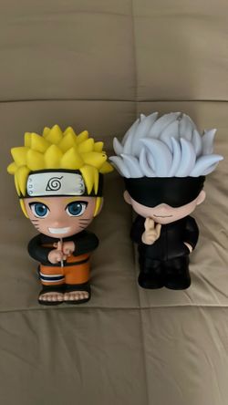 Naruto & Gojo piggy banks