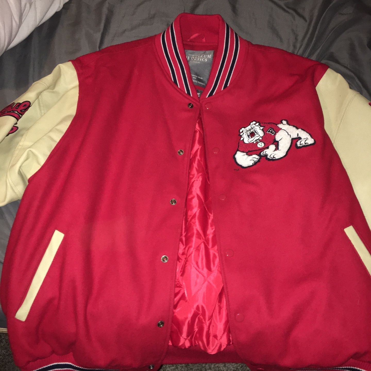 LV X NBA PLAYER LEATHER MIX JACKET SIZE XL for Sale in Lacey, WA - OfferUp