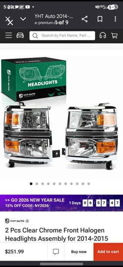 Chevy Silverado Headlights