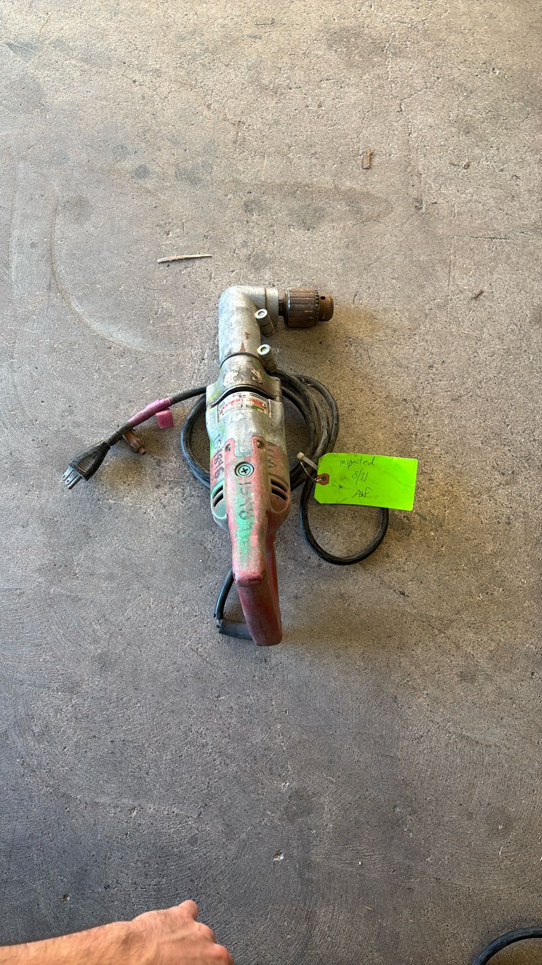 Milwaukee 1/2” Heavy Duty Angle Drill