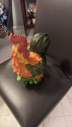 Cookie Jar, Rooster Cookie Jar, Decor, Vintage