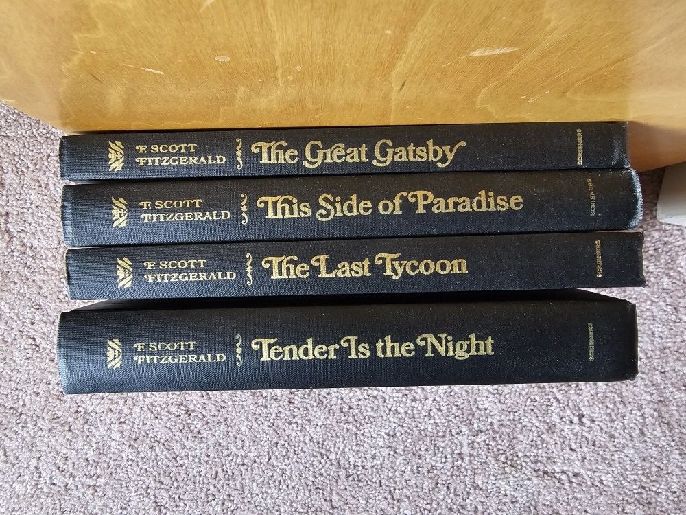 4 F. Scott Fitzgerald hardcovers