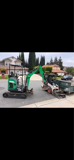 Excavator excavadora  bobcat s70