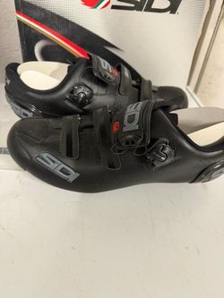 Brand New Sidi Alba 2 Mega Road Cycling Shoes - Black (Size 46 / US 11.5 Wide)