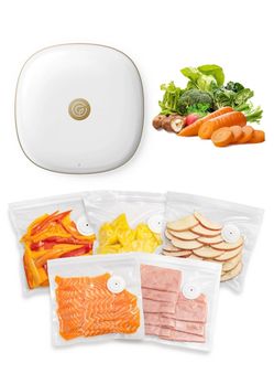 ChefGlory SealPro Compact Food Vacuum Sealer, 30 Bags Included