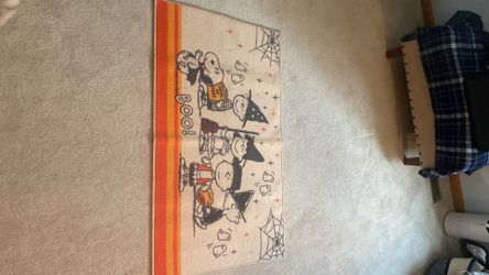 Peanuts, Snoopy Halloween rug