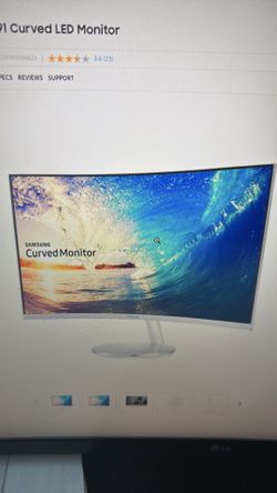 Samsung 27" CF591 Curved LED Monitor