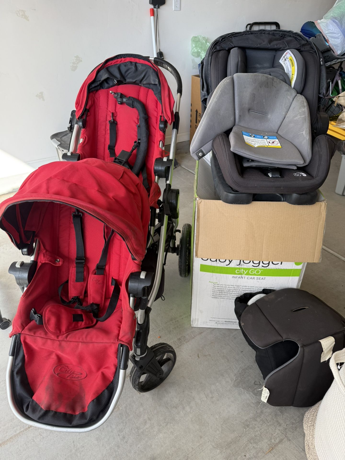 Baby Jogger City Select  Stroller And Car Seat