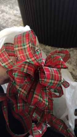 Christmas Bows Huge Bag