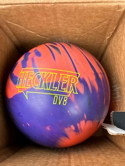 The heckler bowling ball