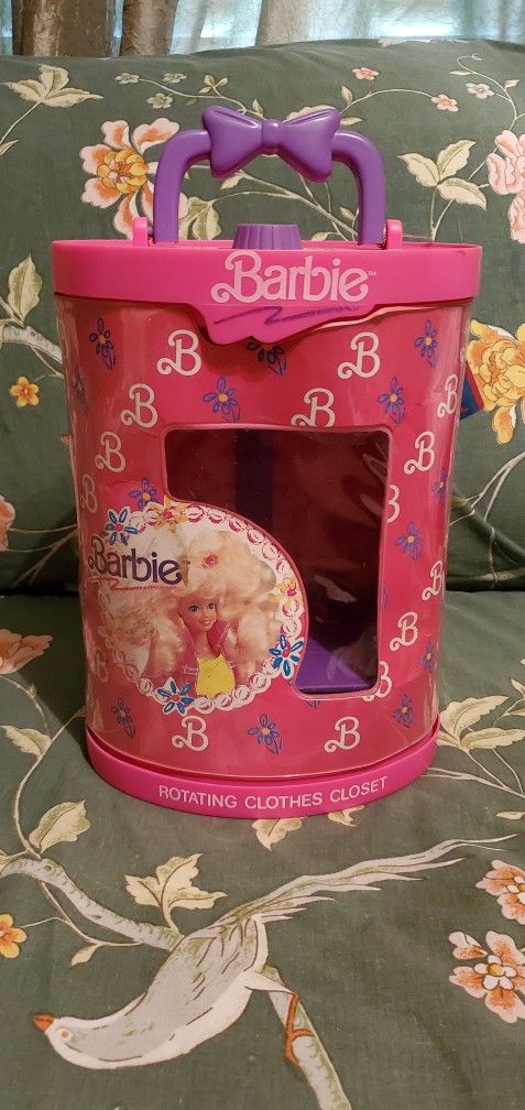 Vintage Barbie Rotating Clothes Closet/Reduced