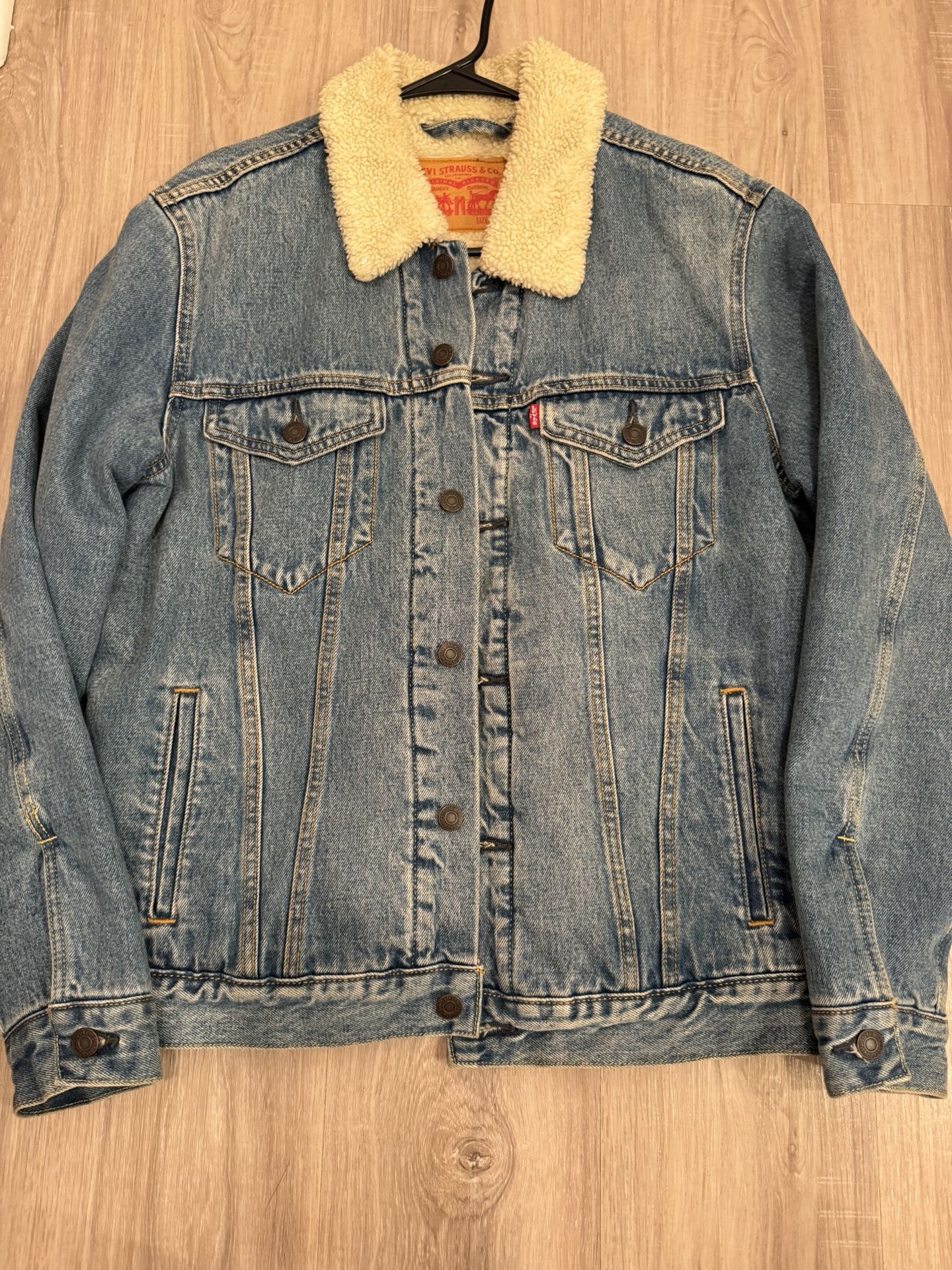 levi's denim jacket sherpa