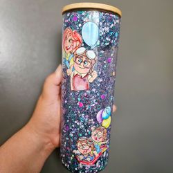 25 Oz Snowglobe Tumbler