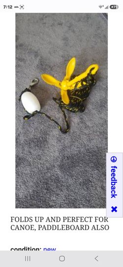 Folding Grapnel Anchor with Rope and Float