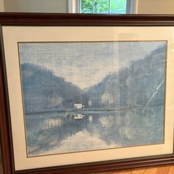 Framed Landscape Painting