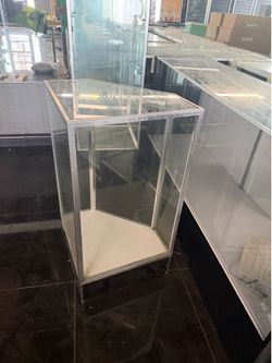 Nice glass display cabinets