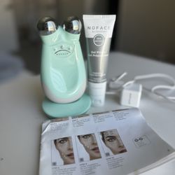 NuFace Trinity Pro Facial Toning Device With ELE Attachment And Gel