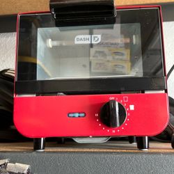 Dash Toaster Oven Red Color