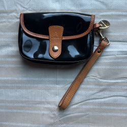 Dooney & Bourke Leather Black Clutch