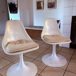 Mid Century Tulip Chairs