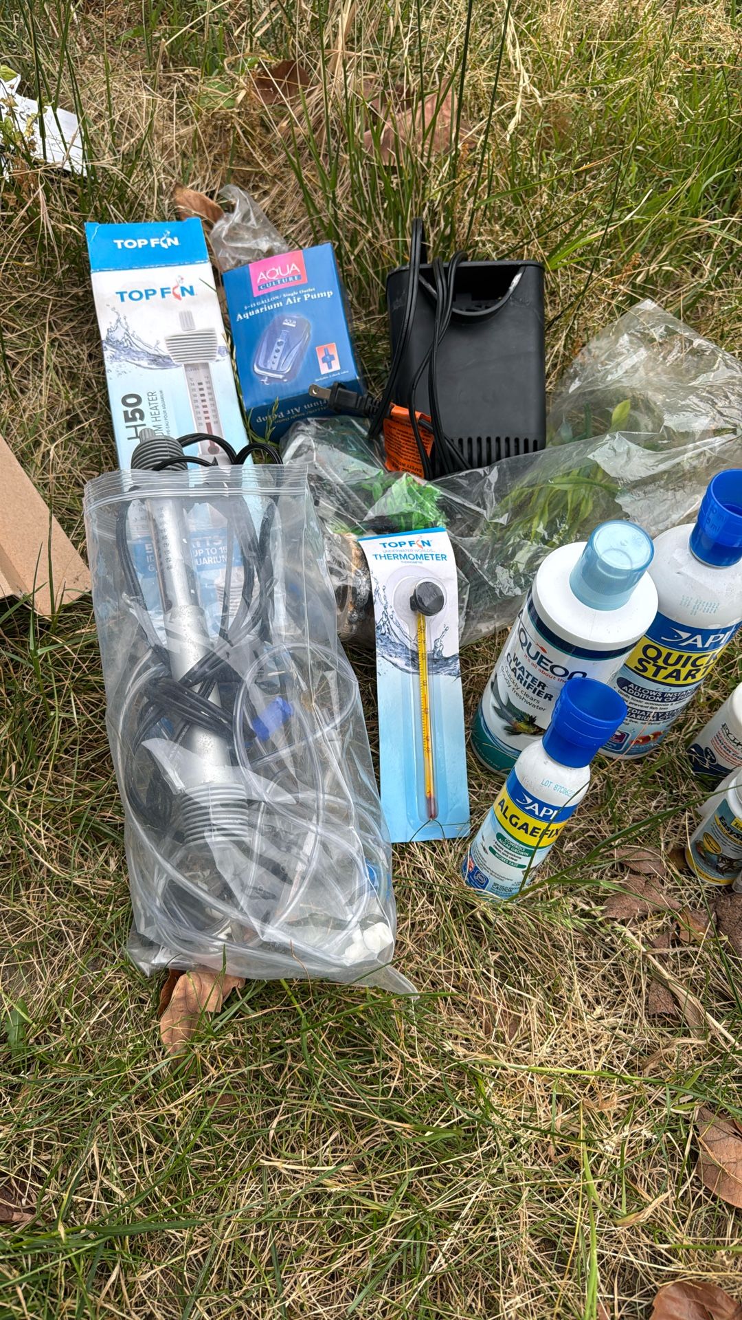 Aquarium Water Heater +Water Filter +Air Pump