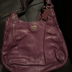 Coach Purse- Purple