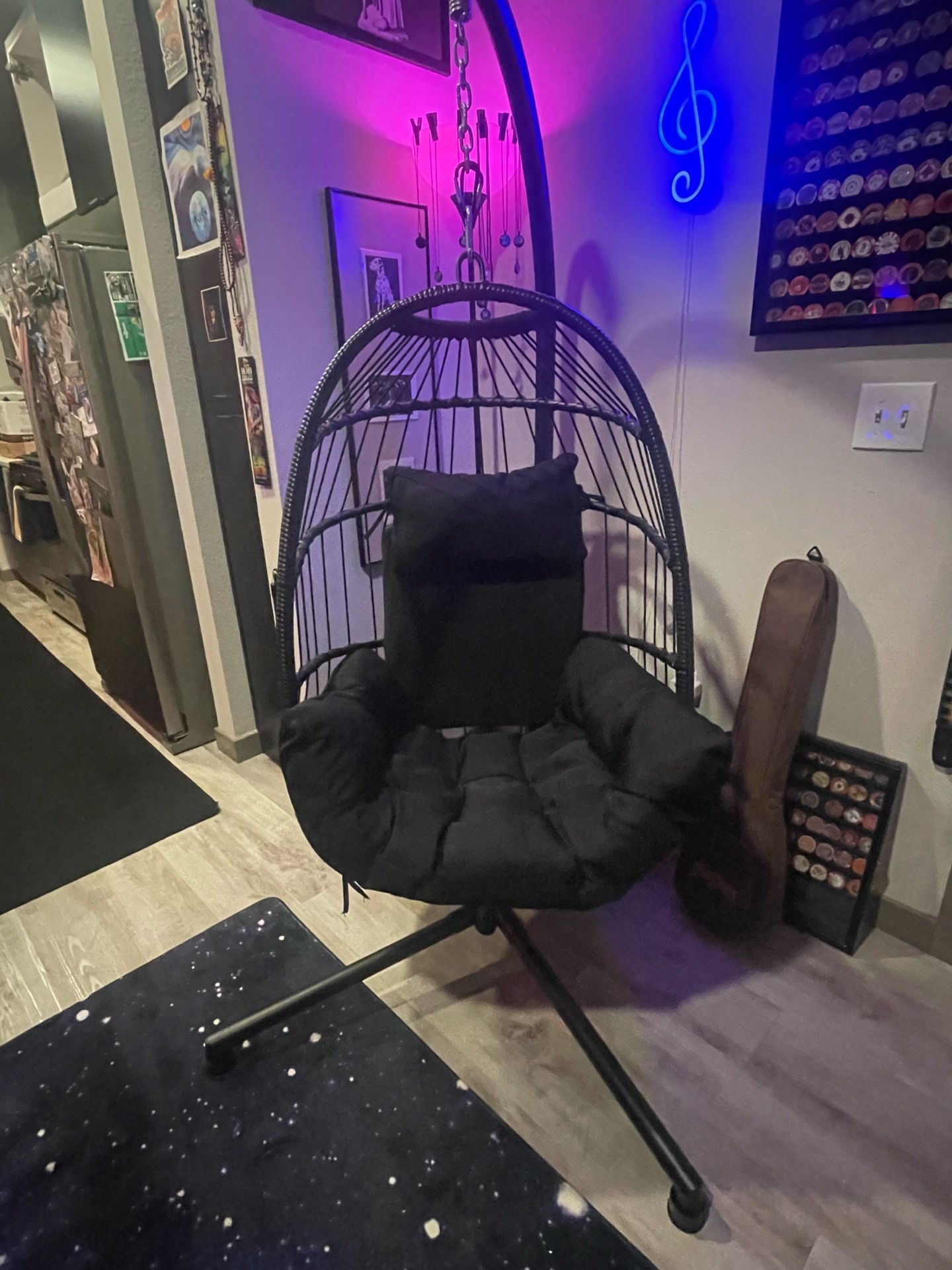 ๐ค Modern Hanging Egg Chair w/ Cushions โ Stylish & Comfortable ๐ค