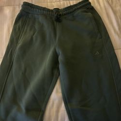 Adidas Loose Fit Green Sweats Women’s M