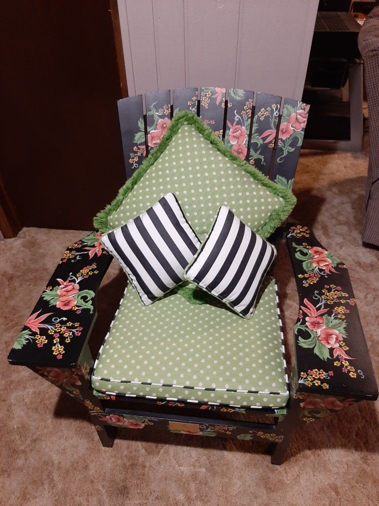 Hand Painted Adirondack Chair