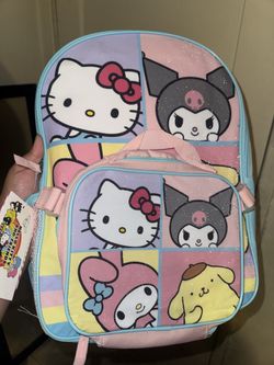 2pc Hello Kitty & friends backpack new