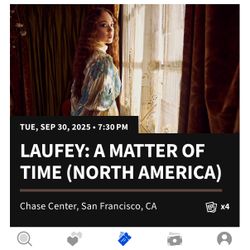 Laufey tix VIP 
