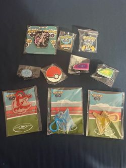 Pokémon Exclusive pins and collectibles