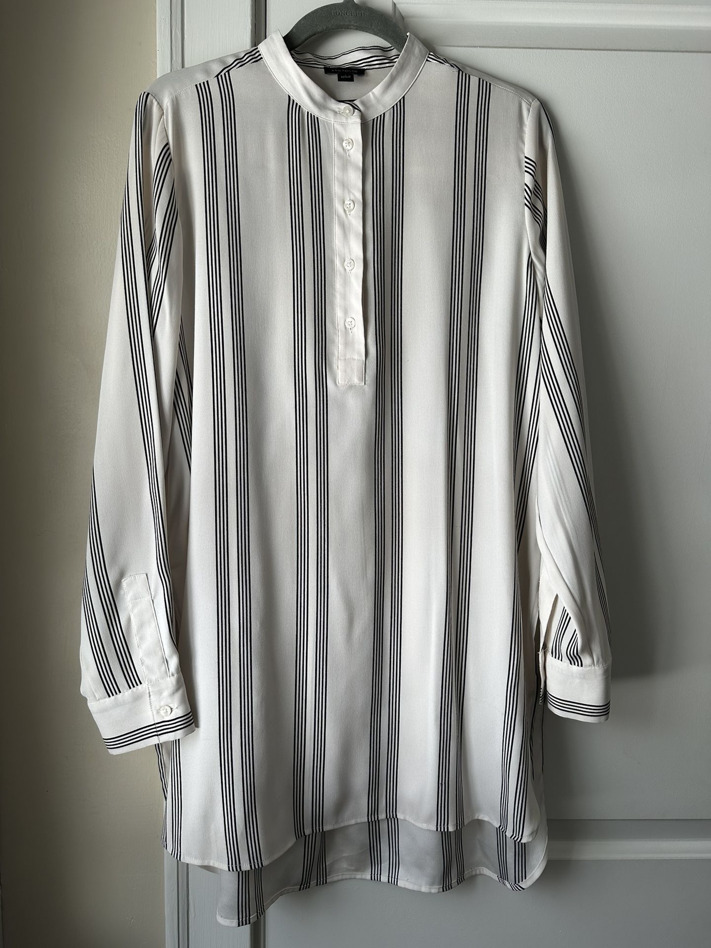 Striped Shirt Dress