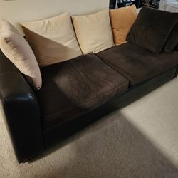 Kevin Charles Fine Upholstery Brown Couch