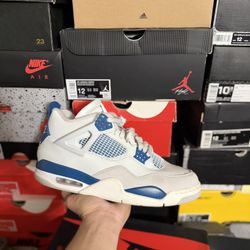 2024 Jordan Military Blue 4s size 10.5 VNDS 