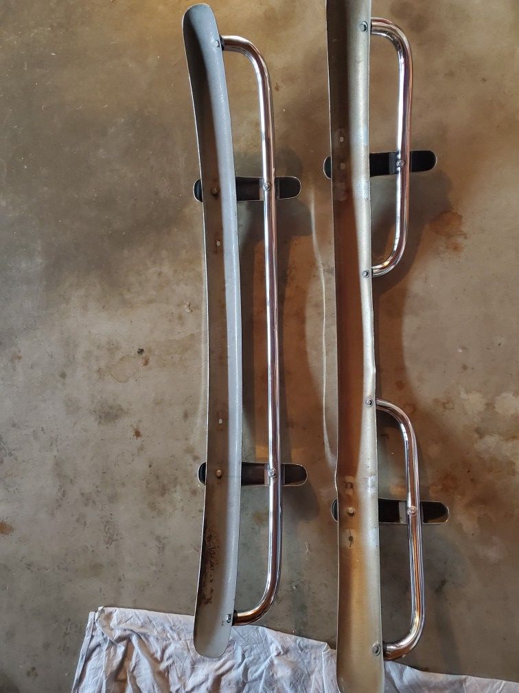 Volkswagen - VW Front & Rear 1954-1967 Beetle/Bug Over-Rider Bumpers ...