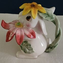 Fitz And Floyd Bunny Teapot