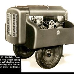 Schramm Air Compressor Flat Head Ford