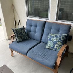 Outdoor Patio Set - Blue