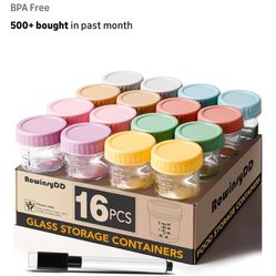 Glass Baby Food Storage Containers