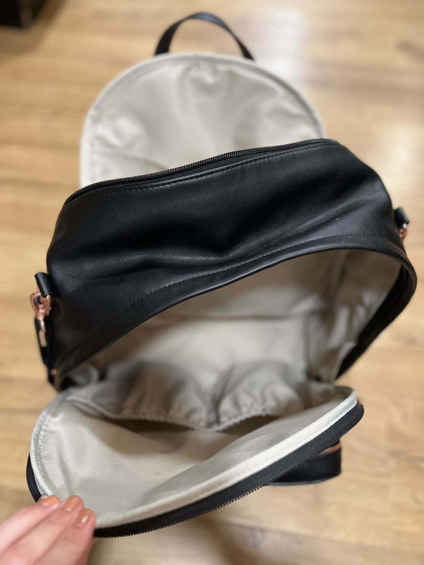 Skip Hop Maternity Bag Black With Rose Gold