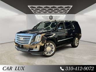 2018 Cadillac Escalade Platinum Edition